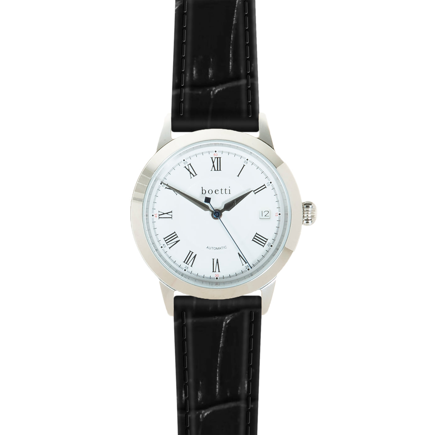 36 Automatic – Steel w/ Jet Black Strap - Boetti - Are You Man Enough to Wear a Small Watch?