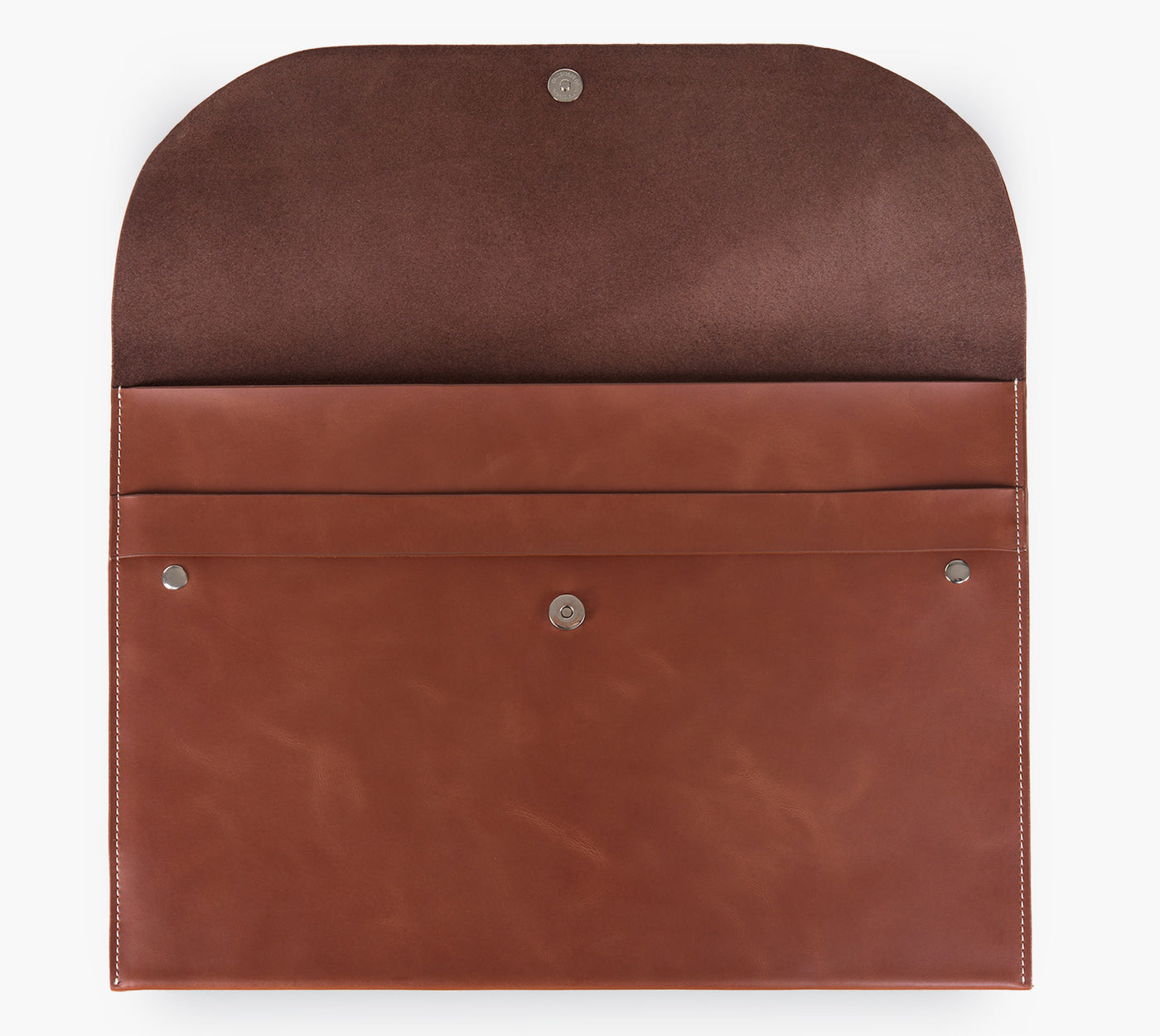 Slim Leather Laptop Sleeve (Cherry Maple) - Boetti - Are You Man Enough to Wear a Small Watch?