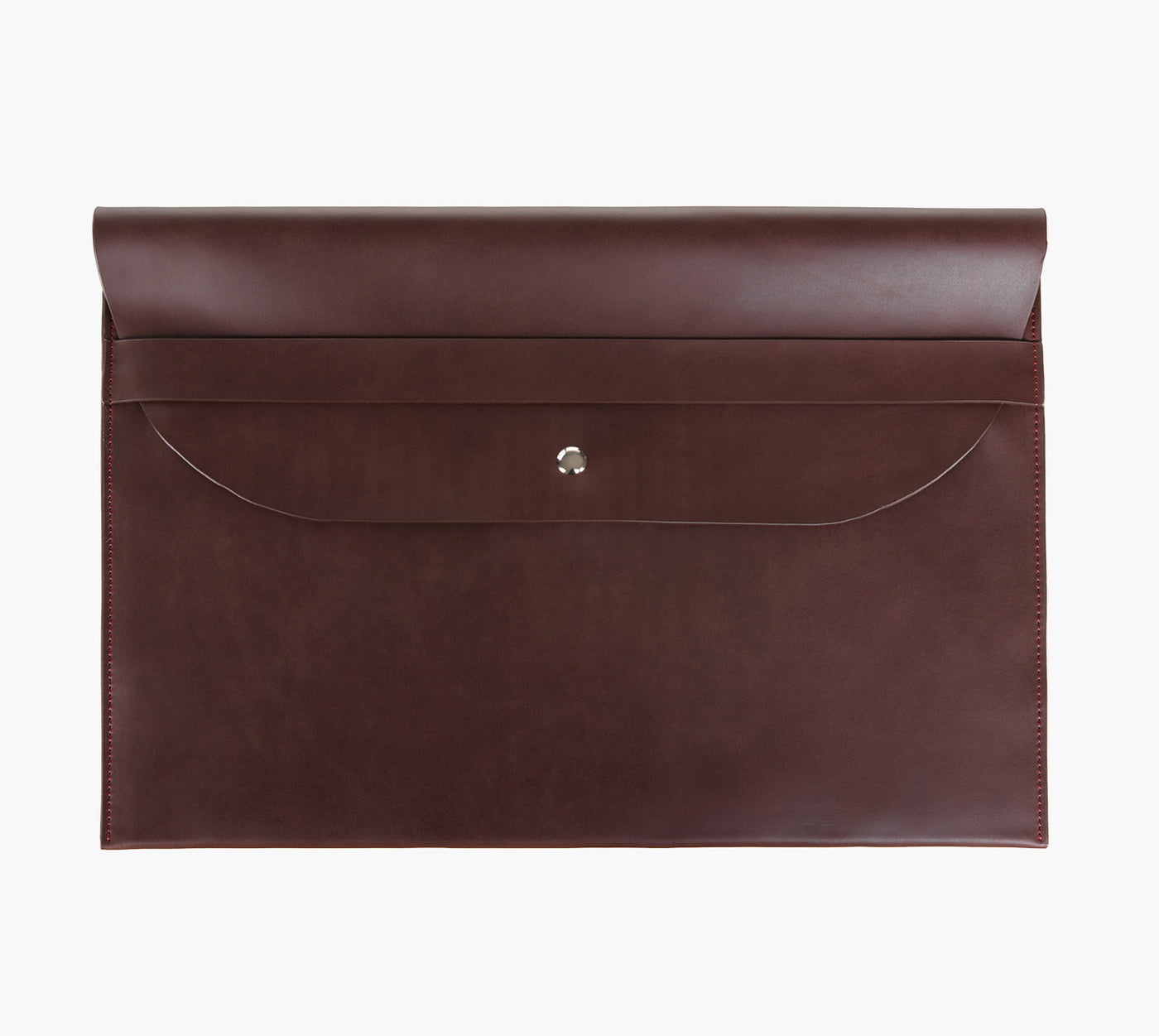 Slim Leather Laptop Sleeve (Cioccolato) - Boetti - Are You Man Enough to Wear a Small Watch?