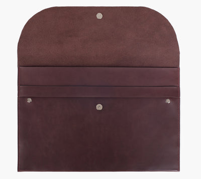 Slim Leather Laptop Sleeve (Cioccolato) - Boetti - Are You Man Enough to Wear a Small Watch?