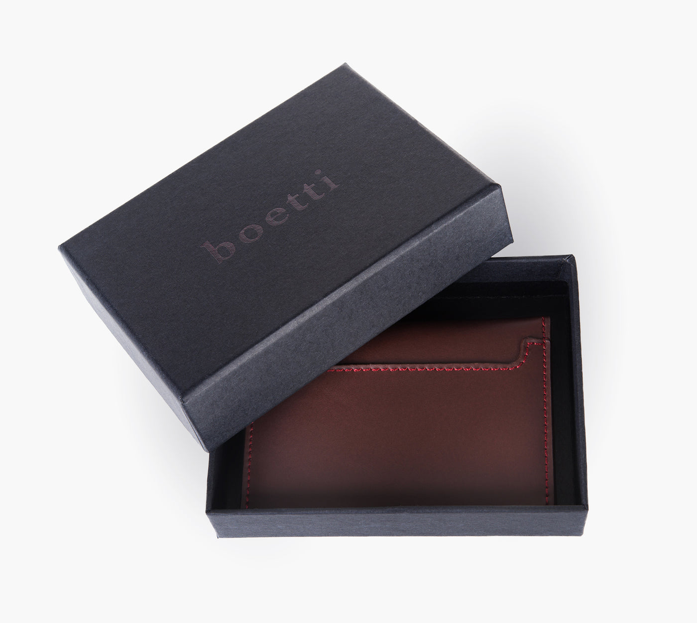 Slim Leather Wallet (Cioccolato) - Boetti - Are You Man Enough to Wear a Small Watch?