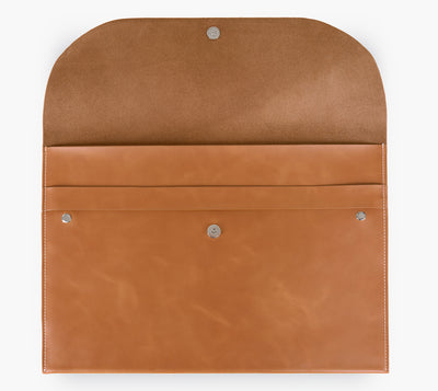 Slim Leather Laptop Sleeve (Vintage) - Boetti - Are You Man Enough to Wear a Small Watch?